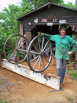 Wagon wheels